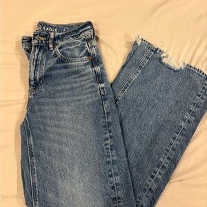 American Eagle Outfitters Flare Blue Jeans